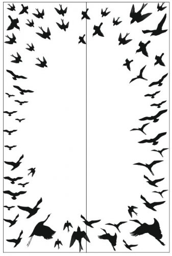 Пескоструйный рисунок Птицы 395